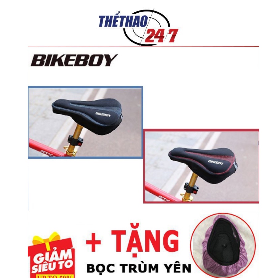 Bọc Yên Xe Đạp Thể Thao Bằng Mút SILICOL, Bọc Yên Xe Đạp Đệm Mông Thoáng Khí