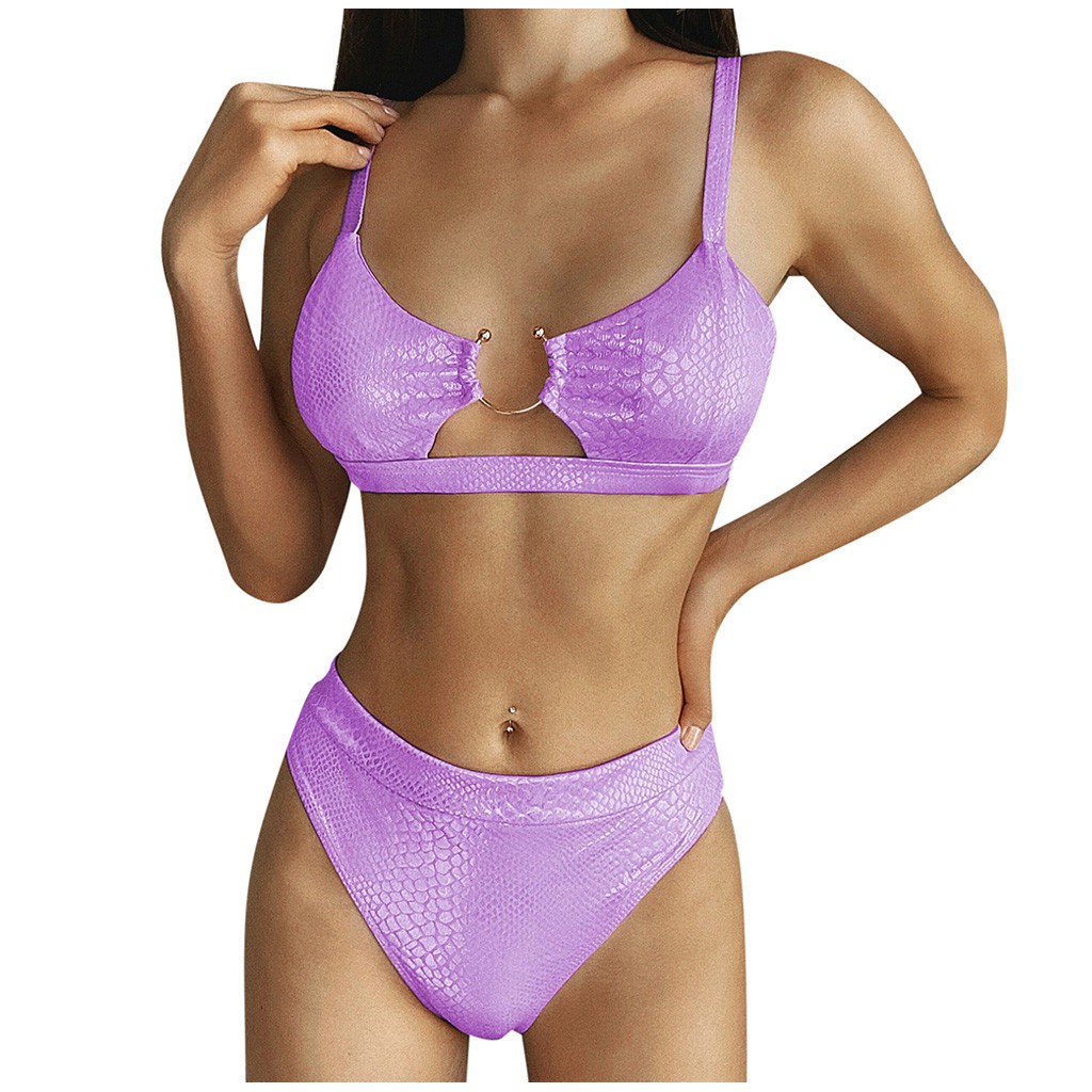 Bikini màu trơn có mút nâng ngực quyến rũ | BigBuy360 - bigbuy360.vn