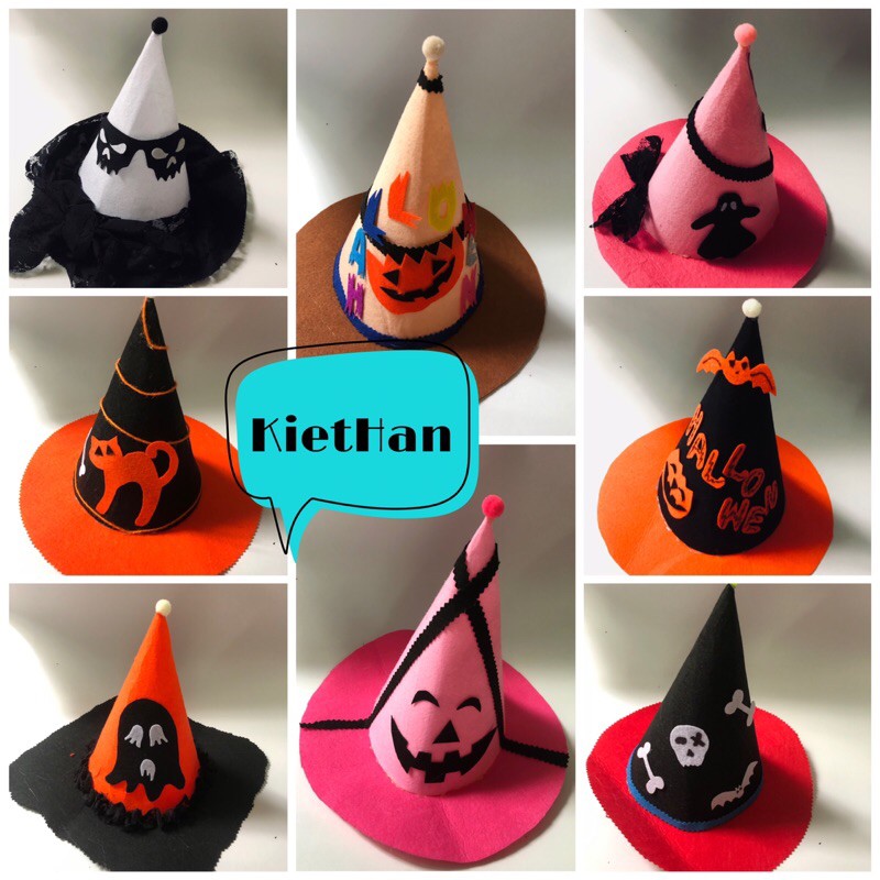 Nón phù thuỷ hoá trang Hallowen