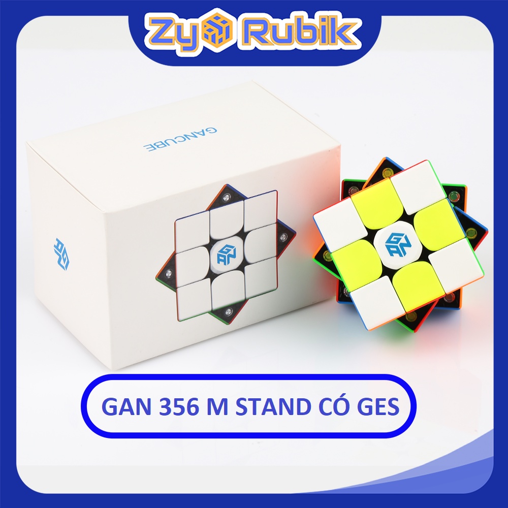 Rubik GAN 356 M Phiên bản STANDARD ( Có Ges ) - Siêu phẩm mới nhất từ hãng Gan - ZyO Rubik