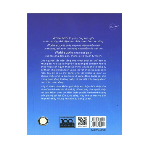 Sách Wabi Sabi - Thương Những Điều Không Hoàn Hảo