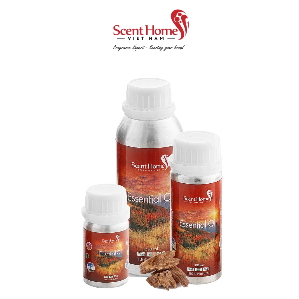 [Chính hãng] Tinh dầu Sandal wood - Scent Homes (Sandal Wood - 50ml,100ml,250ml)