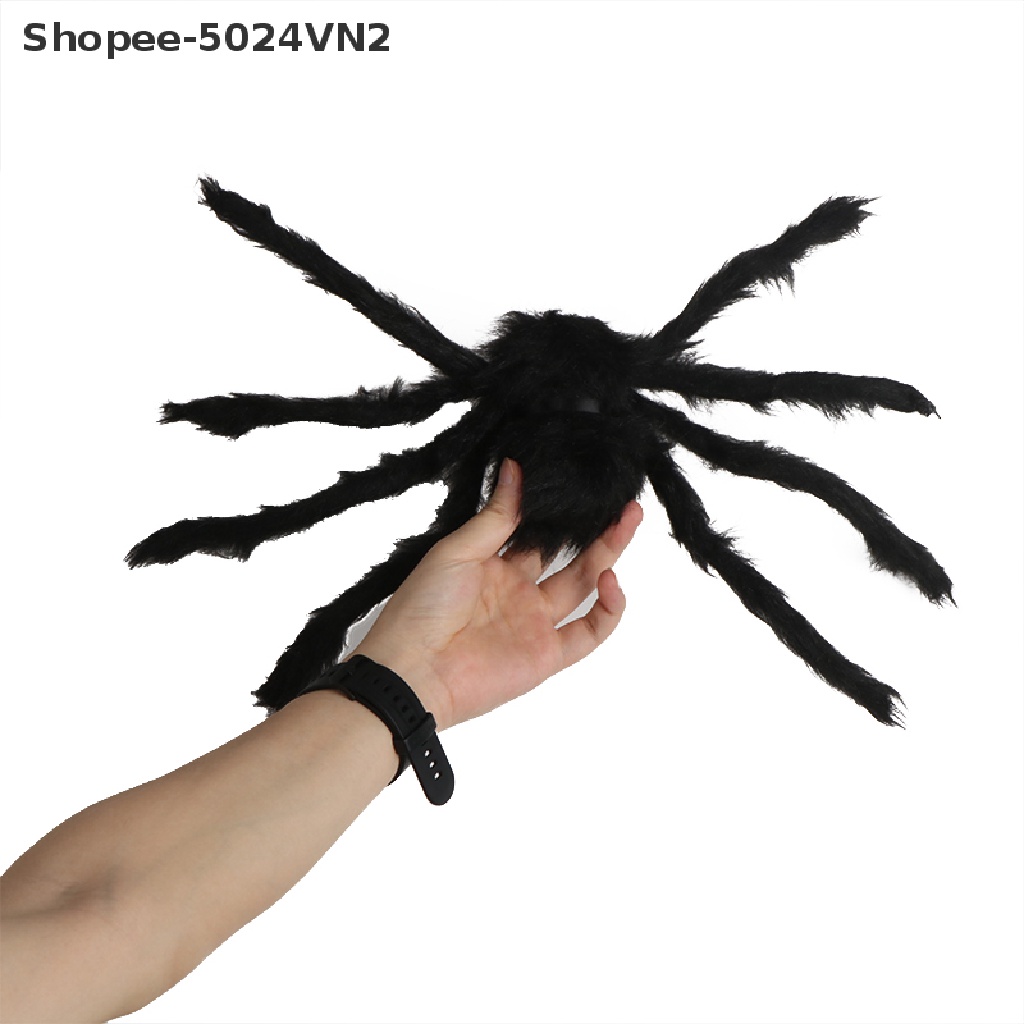 Mạng Nhện Đen Trang Trí Halloween 30 / 60 / 75 / 90 / 125cm