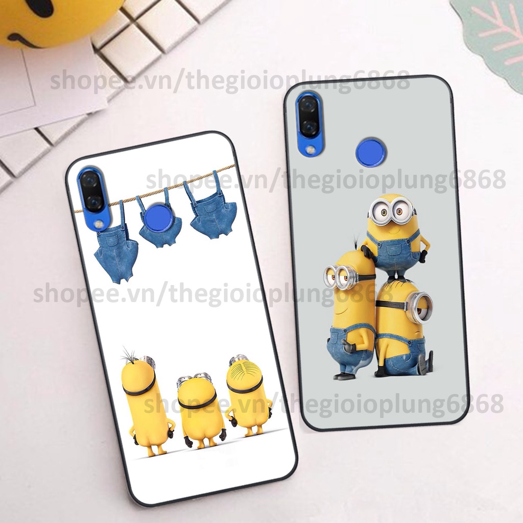 Ốp Huawei Nova 3 / Nova 3i in hình siêu xinh, ngộ nghĩnh đáng yêu pikachu, minion