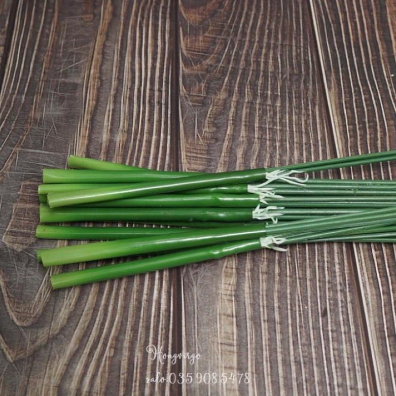 Cành lúa thóc 3 thân lớn trang trí decor