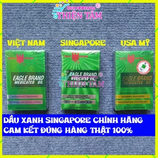 01 Chai Dầu Gió Xanh Con Ó 24ml Singapore (Cam Kết Hàng Thiệt)