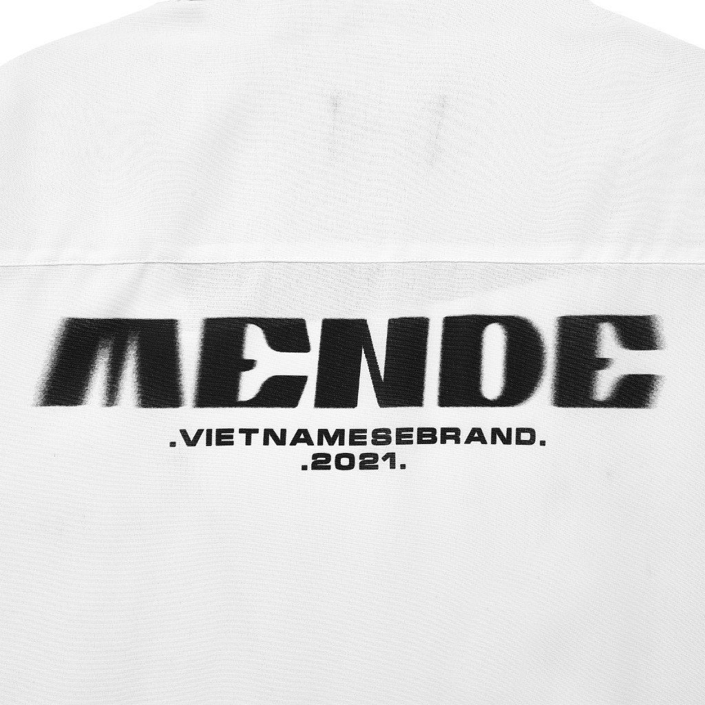 MENDE - Skull Of White Shirt - Áo sơ mi tay ngắn MENDE chính hãng | BigBuy360 - bigbuy360.vn