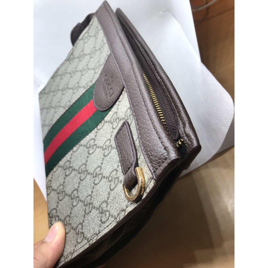 Clutcch Túi Cầm Tay, Bóp, Ví Da Cầm Tay Gucci, LV Siêu Đẹp Dáng To, da thật, khóa kéo chắc chắn Cho Cả nam Và nữ | BigBuy360 - bigbuy360.vn