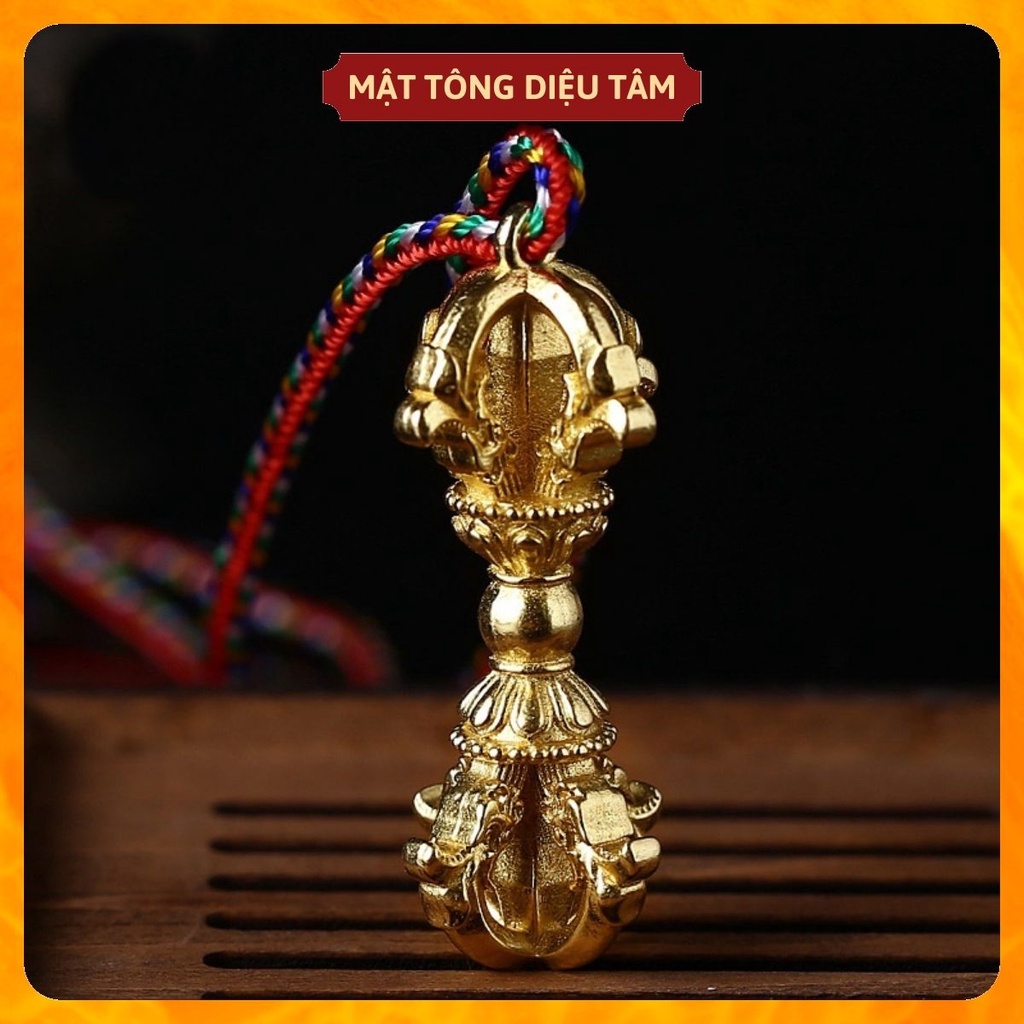 Vòng Cổ Chuỳ Kim Cang pháp khí mật tông có hộp