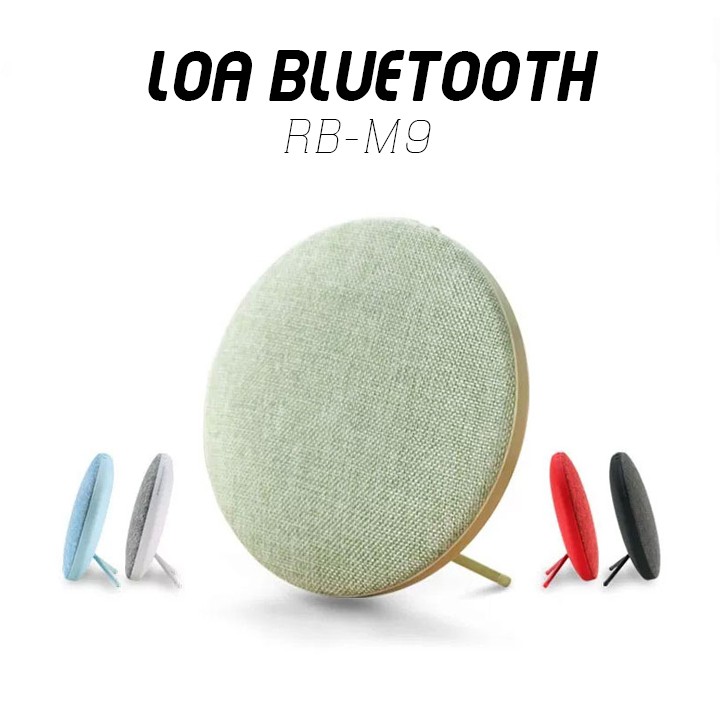 [Mã 159ELSALE hoàn 7% đơn 300K] Loa Bluetooth Remax M9 (nhiều màu)