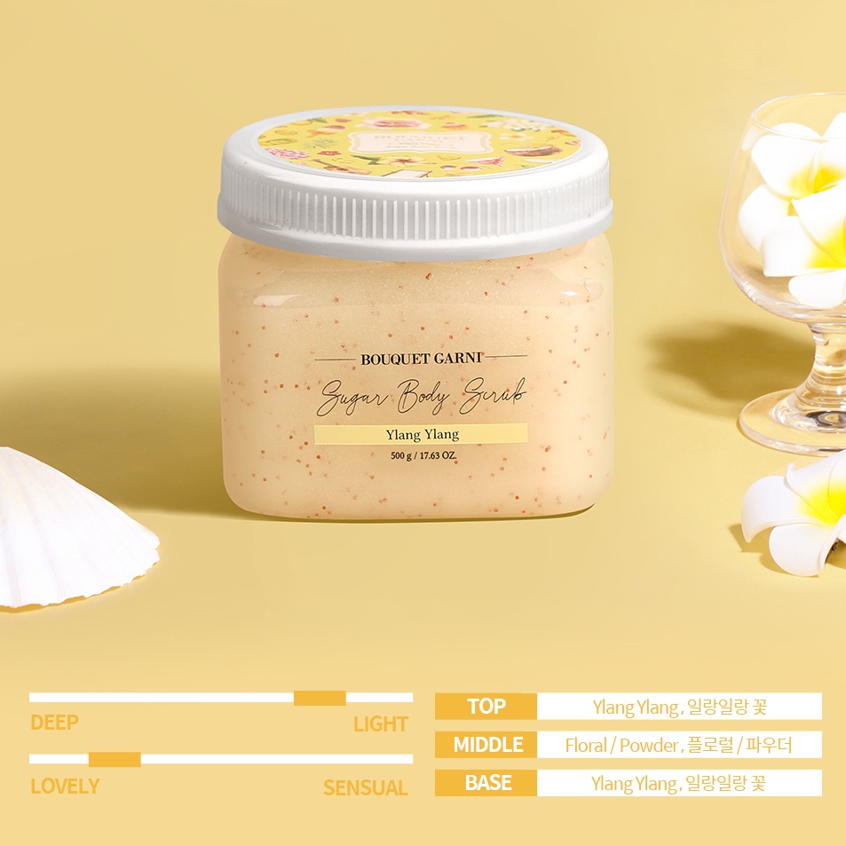 Bouquet Garni Body Scrub 500ml / Tẩy tế bào chết thơm toàn thân