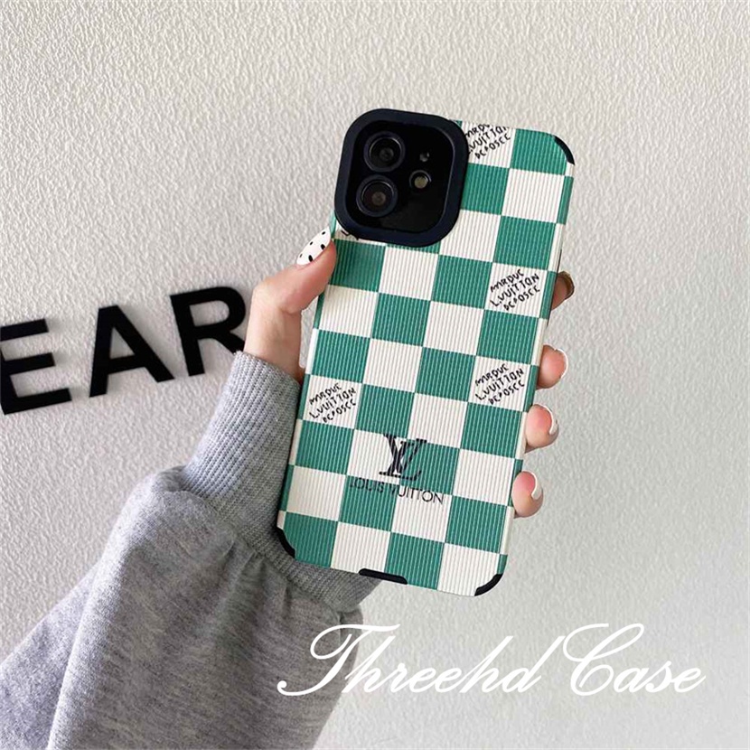 Ốp Điện Thoại Dẻo Họa Tiết Kẻ Sọc Thời Trang Chống Rơi Cho iPhone 13 12 11 Pro Max iPhone 7 8 Plus SE 2020 X XR Xs Max