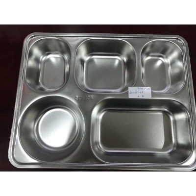 Khay đựng cơm inox 201 cho gia đình và công nghiệp giá sỉ