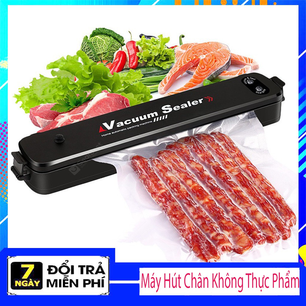 Máy Hút Chân Không Thực Phẩm Mini Cầm Tay Vacuum Selaer công suất 90W kiêm máy Hàn Miệng Túi dùng trong gia đình- wonter