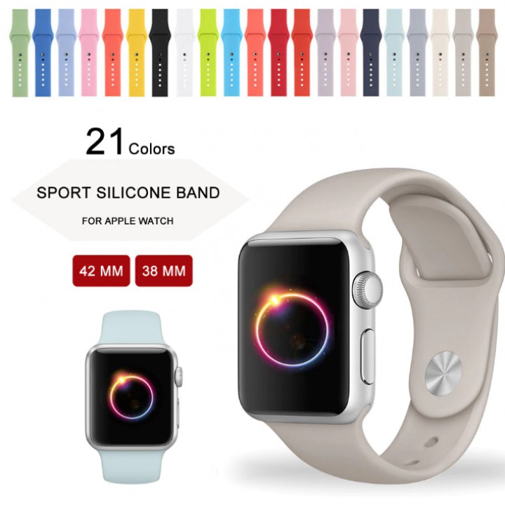 Dây Silicone Apple Watch 38mm - 40mm