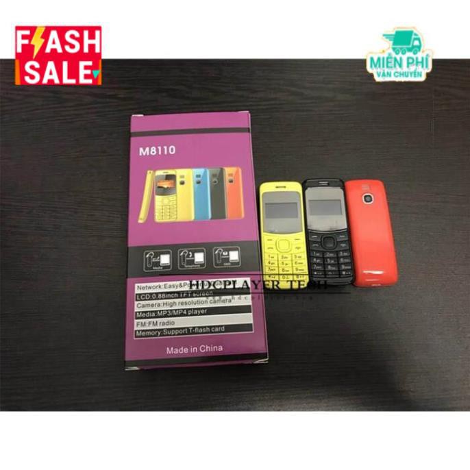 Điện thoại cổ nokia m8110 mini có pin và sạc giá rẻ bảo hành 12 tháng