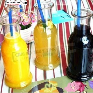 Chai thủy tinh ống cổ cao 350ml