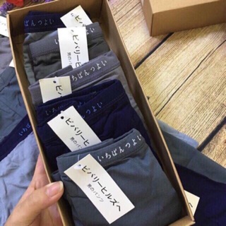 Hộp 5 quần sịp nam chéo cotton hàng sịn