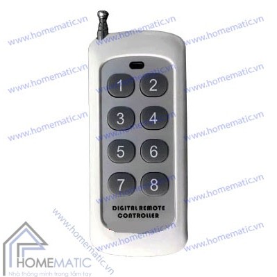 Remote điều khiển từ xa 8 nút 433Mhz R2.5