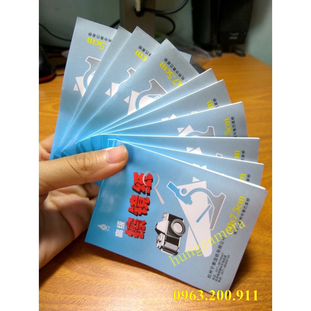 Giấy lau len, ống kính máy ảnh (Quyển 50 tờ) GALA HOME