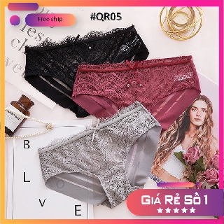 ❣️❣️❣️ free ship 50k ❣️❣️❣️quần lót ren đồ lót ren phối lưới gợi cảm sexy - qr05