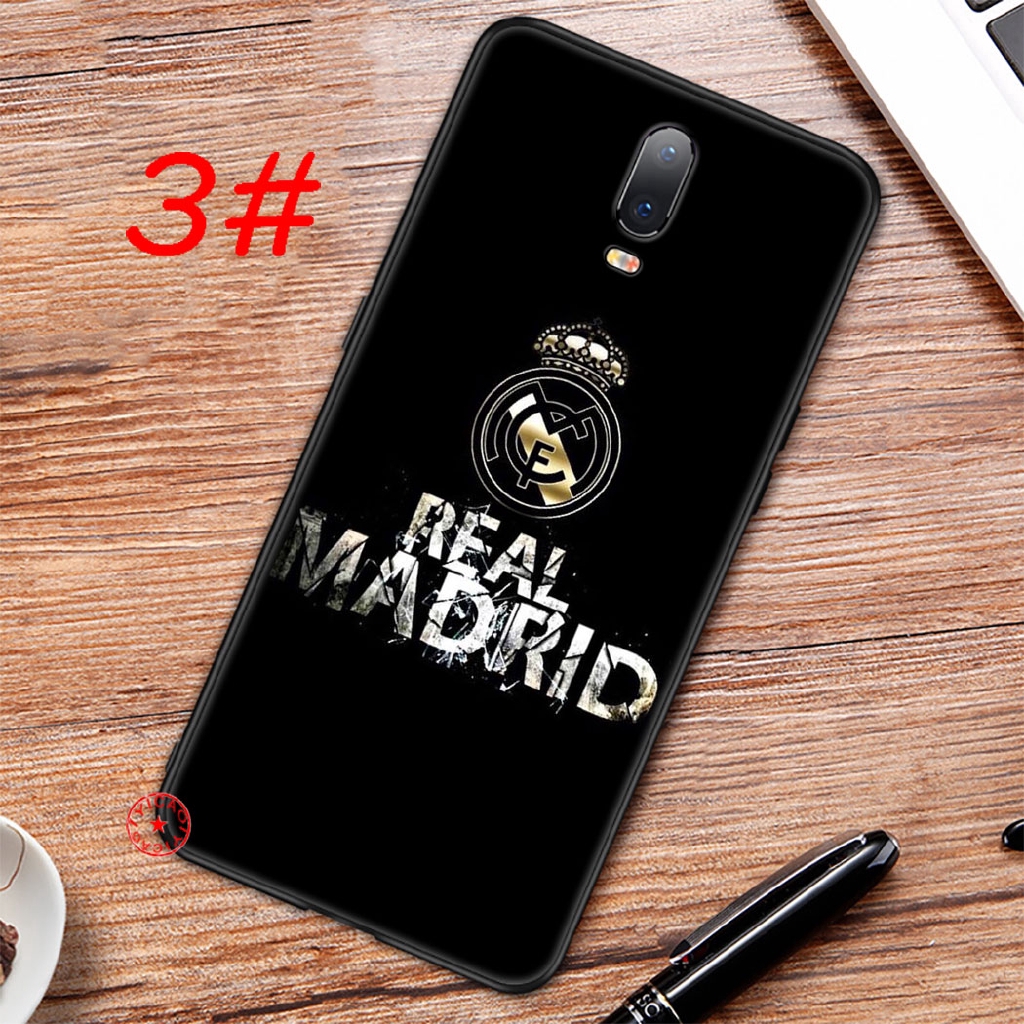 Ốp điện thoại silicon dẻo hình đội bóng Real Madrid cho OPPO A3S A5S A7 A37 A39 A59 A73 A83 F1S F5 AX7