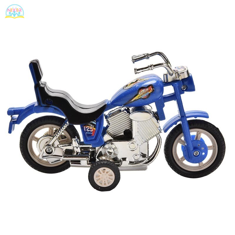 NR Kids Toys Hotwheels Diecasts Toy Vehicles Mini Motorcycle Cute Pull Back Cars Children Boys Gifts