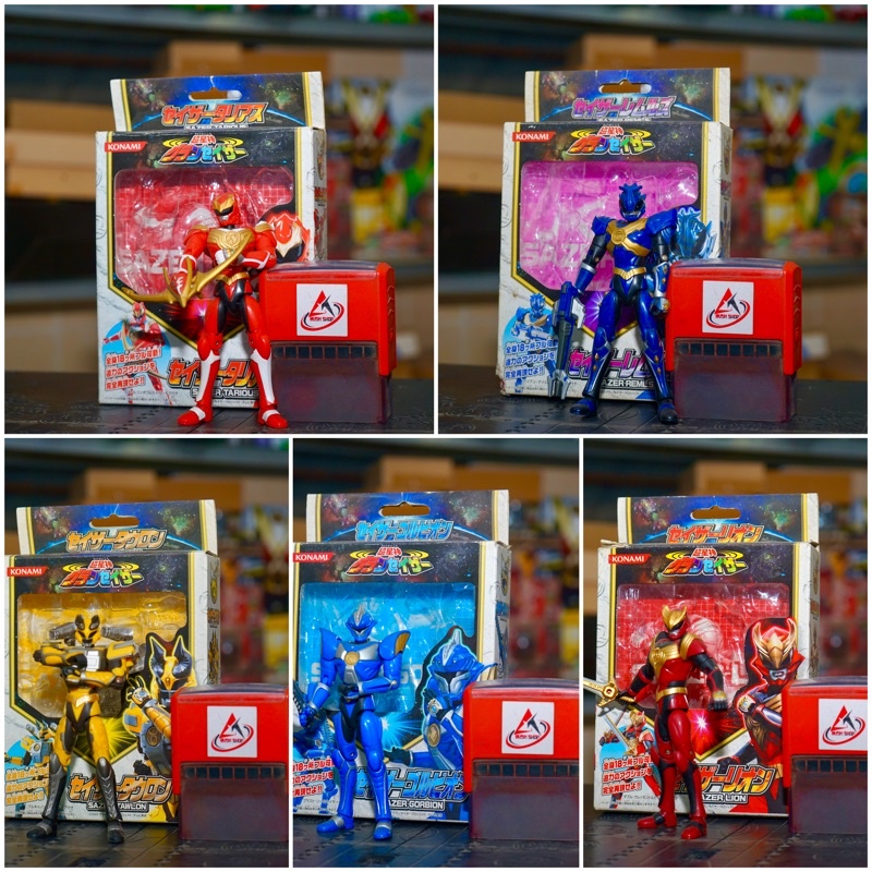 ĐỒ CHƠI MÔ HÌNH FIGURE GRANSAZER TARIOUS | REMLS | TAWLON | GORBION | LION