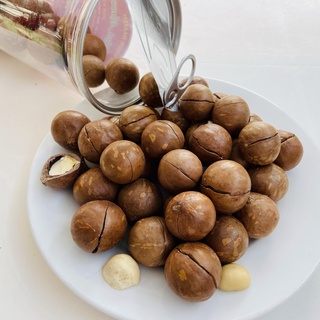 Hạt macca organic daklak, hạt mắc ca đăk lăk nứt vỏ, macca care nuts