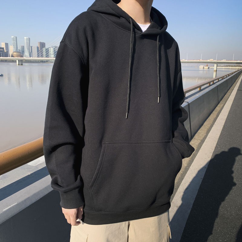 Áo hoodie trơn cặp đôi unisex nam nữ sweater local brand hàn quốc cute khoác zip choàng cardigan chống nắng
