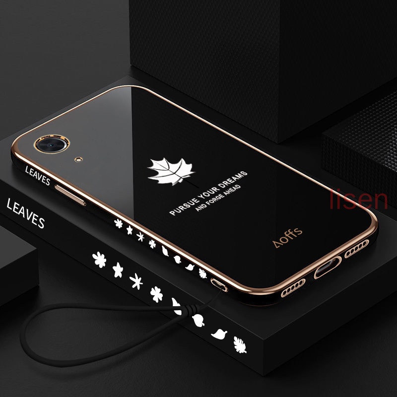 Ốp lưng samsung A03 Core Ốp Điện Thoại Chống Sốc Hình Lá Phong Cho Samsung A13 A53 A23 A32 A52S A52 A12 M12 A22 4G M32 A22 5G A02S A03S FY
