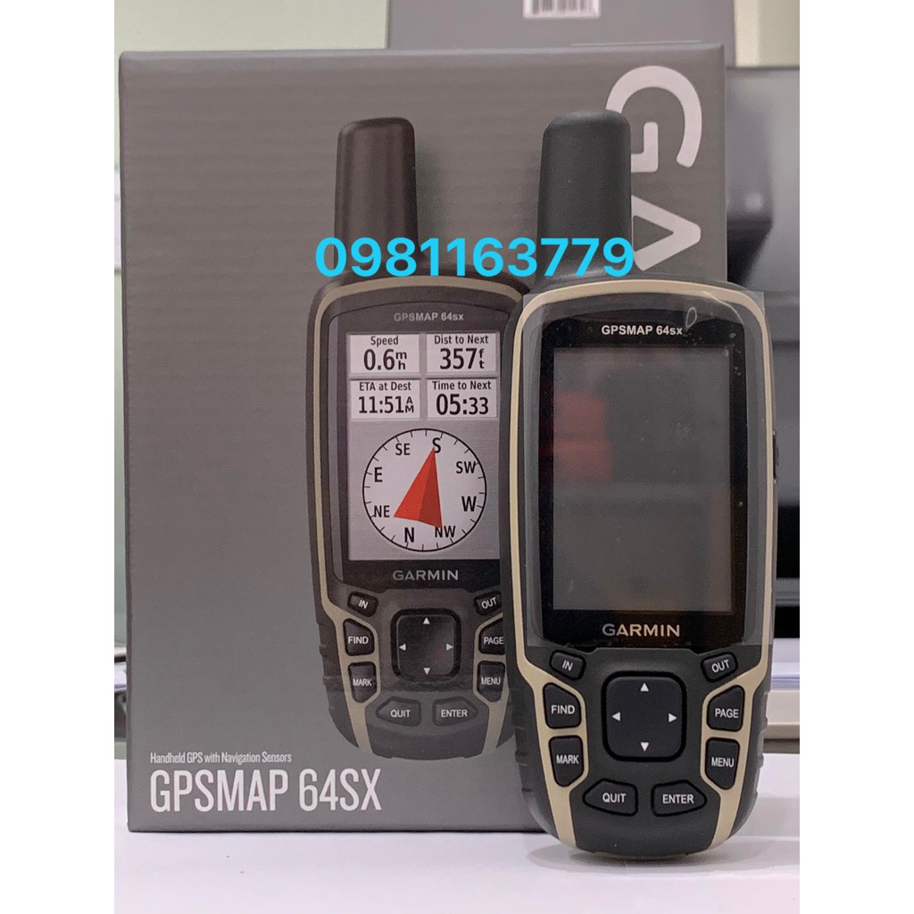 Máy định vị GPS Garmin 64SX Tiếng Việt