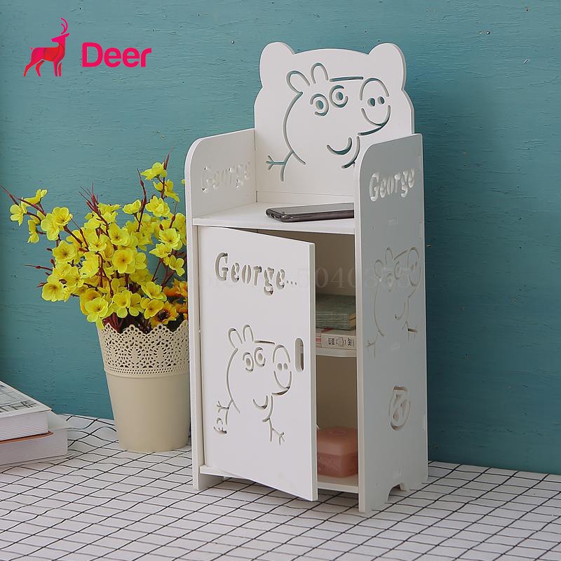 Tủ Đầu Giường Họa Tiết Peppa Dễ Thương - Deer Decor