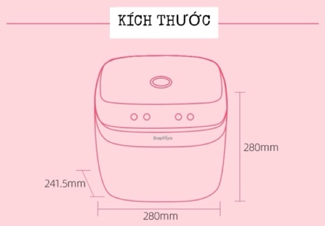 [Mã MKBC245 giảm 8% đơn 400K] Máy tiệt trùng sấy khô bình sữa UV Baphiya, máy khử khuẩnn uv, tiệt trùng bằng tia cực tím