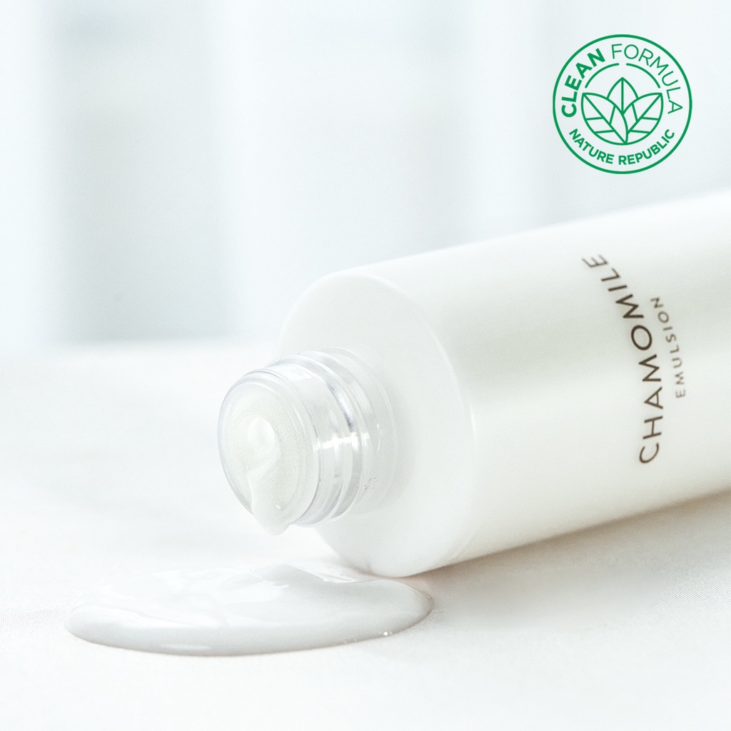 MUA 1 TẶNG 1 Nature Republic Sữa dưỡng Chamomile Calming Emulsion 160ml