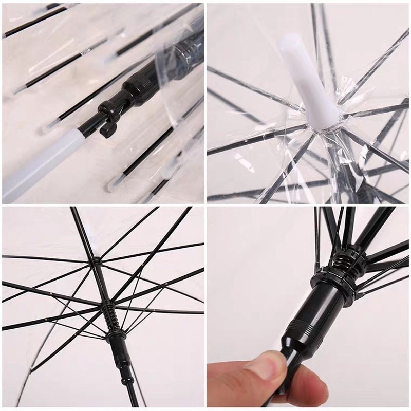 Ô Dù Trong Suốt Phong Cách Hàn Quốc