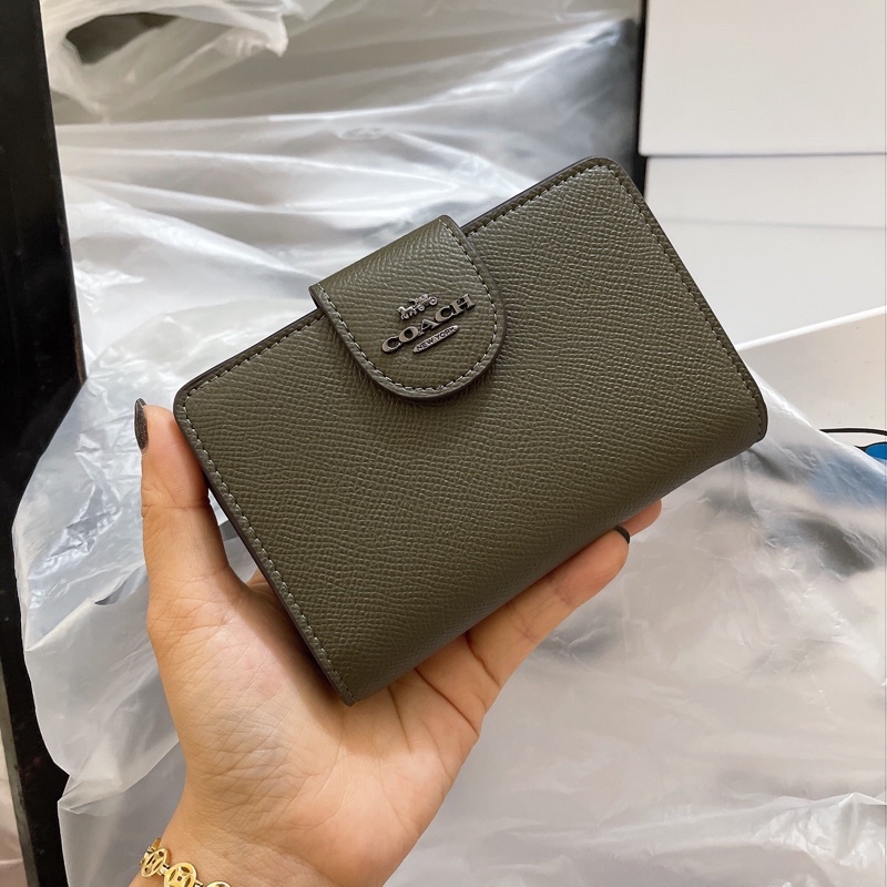 💥Ví Coach da thật💥Rẻ Vô Địch