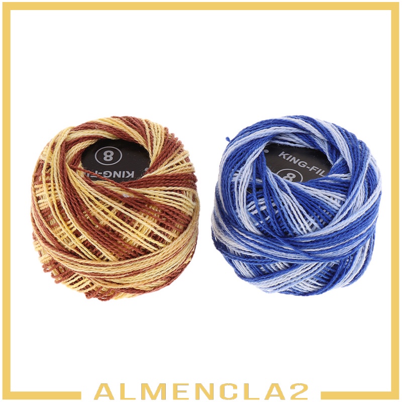 [ALMENCLA2] 16pcs Mixed Colour Cross Stitch Line Embroidery Cotton Thread Floss / Skeins