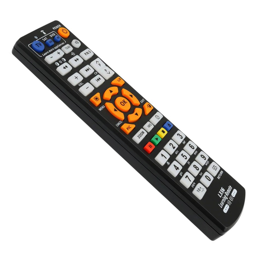 Điều khiển CHUNGHOP L336 "ĐA NĂNG" + "HỌC LỆNH" cho Tivi Smart và Thường. Đa năng TV (Mẫu số 3)