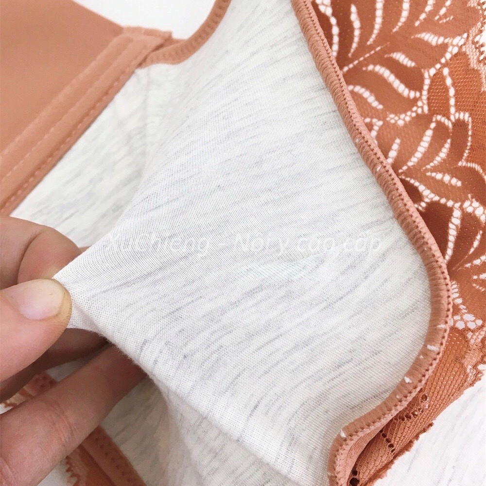 Áo lót ren có gọng dẻo nâng ngực tự nhiên, vừa phải 8923