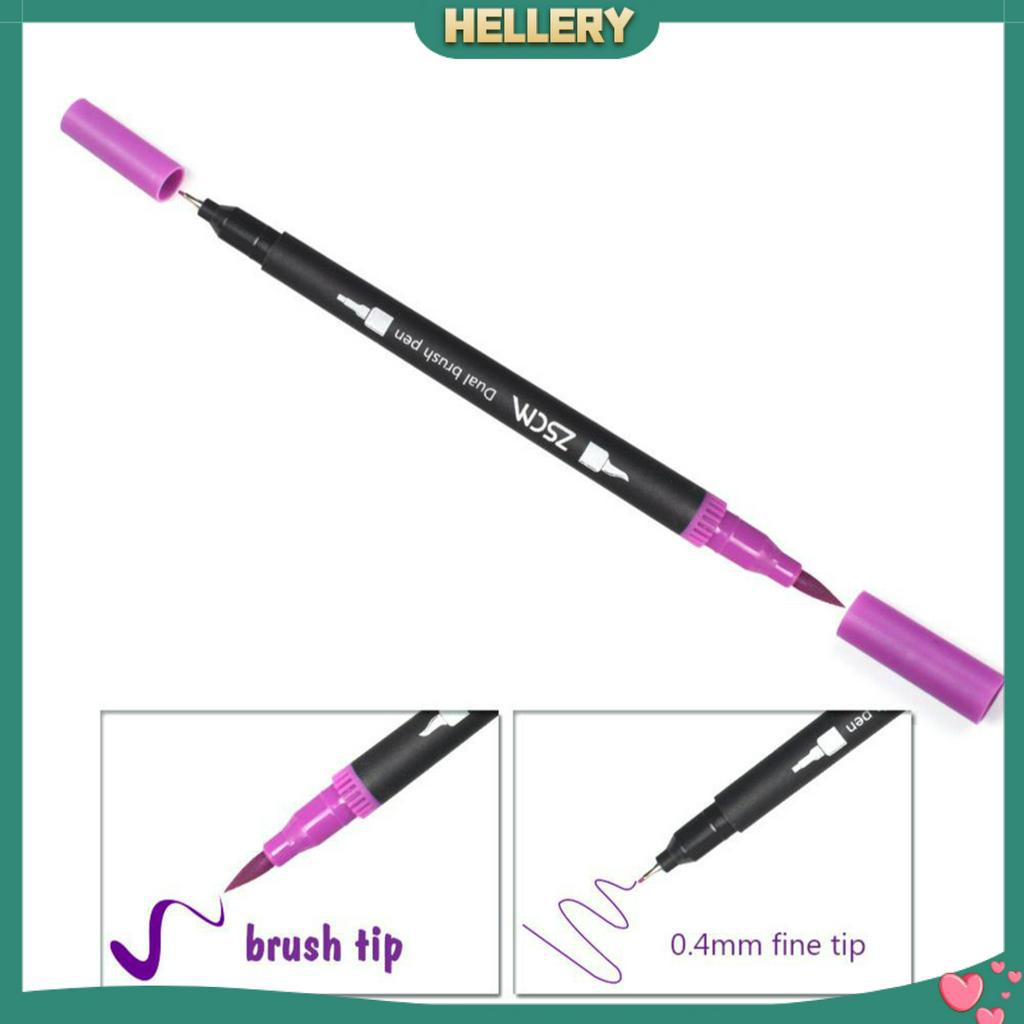 Set 32 Cọ Vẽ Hai Đầu Không Độc Hại Cho Người Lớn