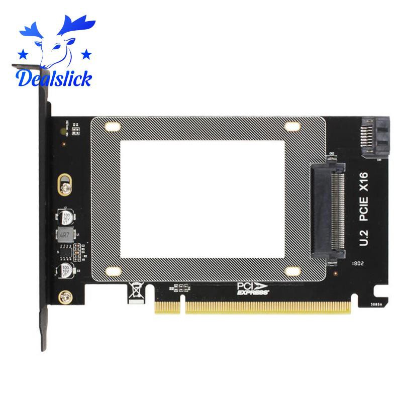 Card Chuyển Đổi Jeyi U2X16 Pci-Express 3.0 4x X16 Sang U.2 Sff-8639 Nvme Pcie Ssd Pci-E Sang U2 Card M.2 Ngff 2.5 'Ssd To Pci-E X16