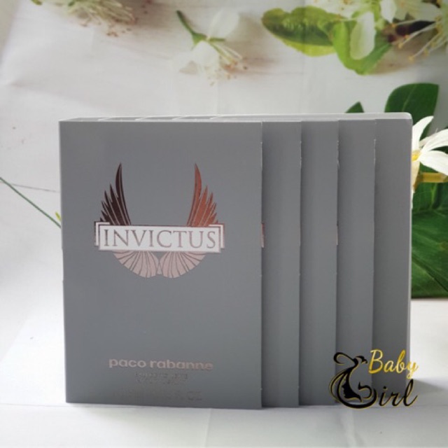 Nước hoa sample nam chính hãng Invictus 1.5ml | WebRaoVat - webraovat.net.vn