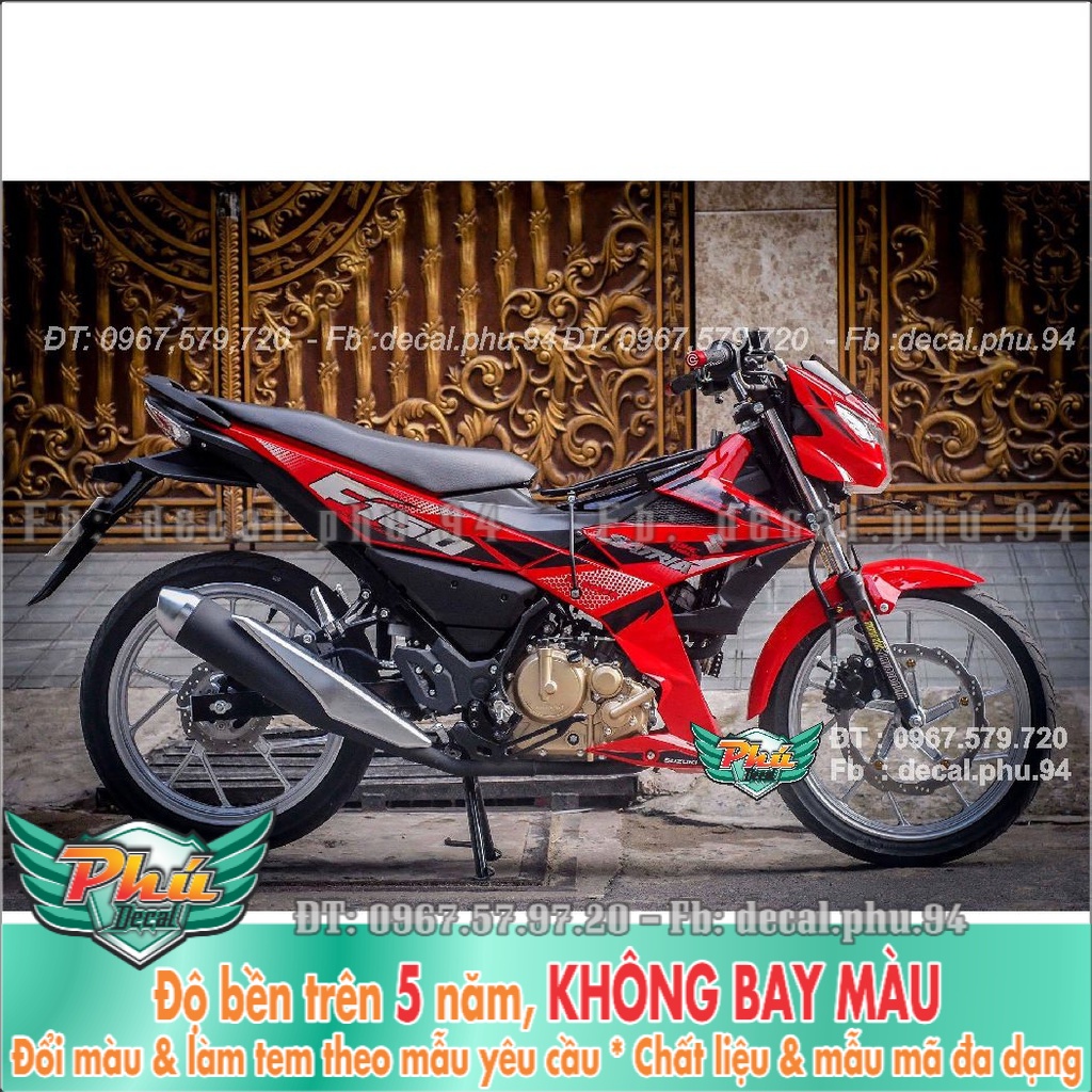 Tem Rời Satria đỏ đen , (K) -1