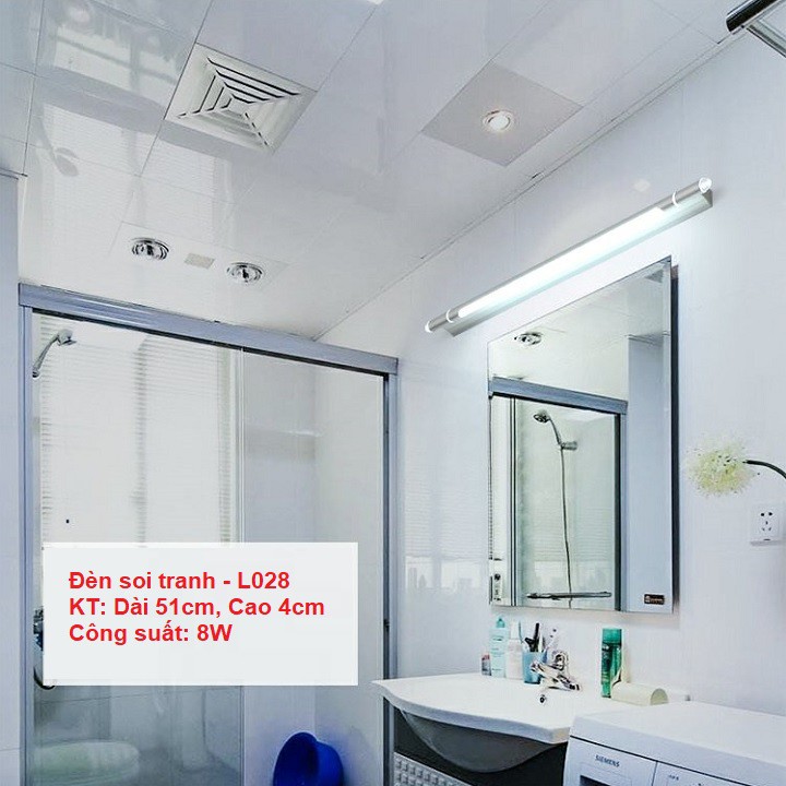 Đèn soi tranh trang trí - Đèn chiếu gương