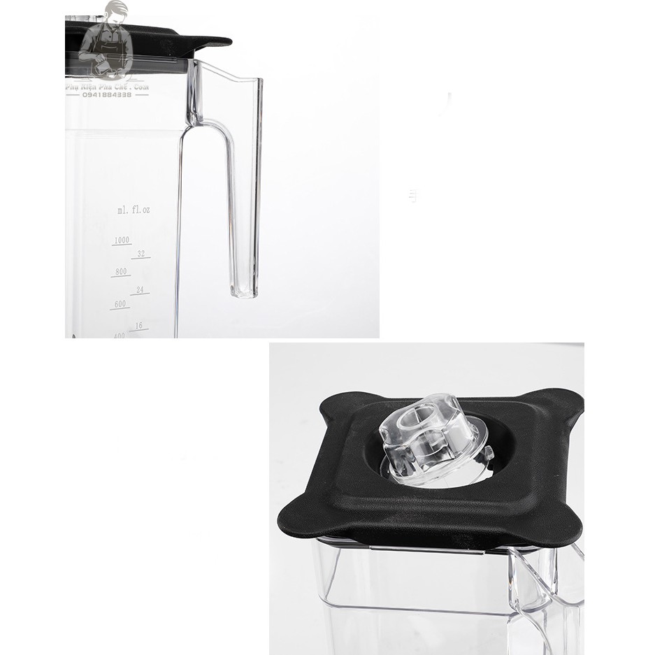 Máy Xay Công Nghiệp Blender Kèm Hộp Chống Ồn