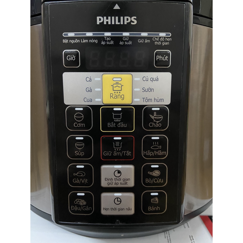 Nồi áp suất Philips HD2136 - bảo hành chính hãng 2 năm