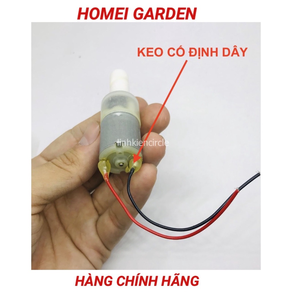 Motor mô tơ giảm tốc mini điện áp 3v - 5v tốc độ nhanh bánh răng kim loại - mã KG005