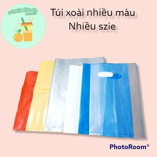 Túi xoài  PE nhựa dẻo hàng loại 1 cao cấp nhiều size nhiều mau sắc lựa chọn đựng quần áo-1kg, đóng hàng