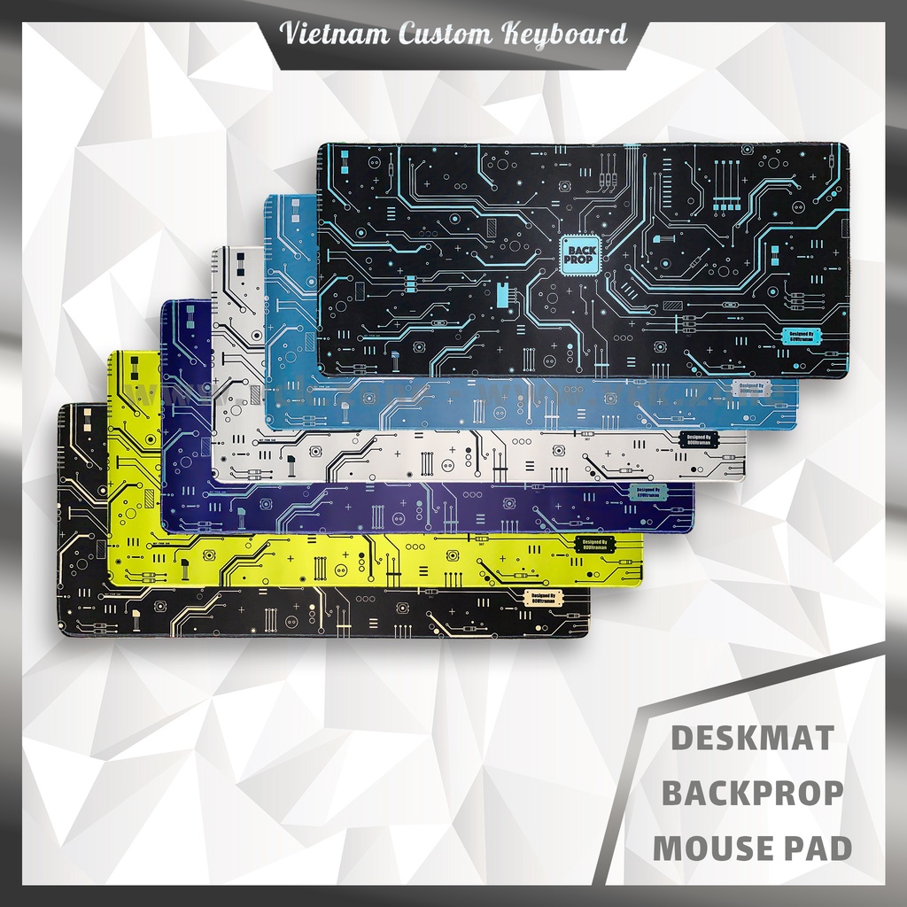 Deskmat Custom | Back Prop | Cherry Switch | Lót Chuột Phím Custom | Pad Chất Liệu Cao Cấp | VCK